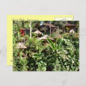 Zimmer mit Aussicht, Ubud, Bali Indonesia Postkarte (Vorne/Hinten)