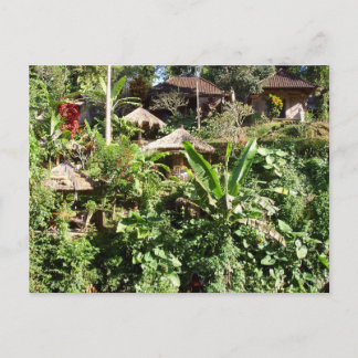 Zimmer mit Aussicht, Ubud, Bali Indonesia Postkarte