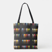 ZIMMER MIT FARBTÜREN TASCHE (Rückseite)