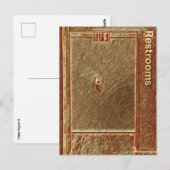 Zimmer, moderne Kunst Postkarte (Vorne/Hinten)