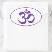 ZIMMER OVALER AUFKLEBER (Tasche)