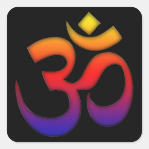 Zimmer Quadratischer Aufkleber