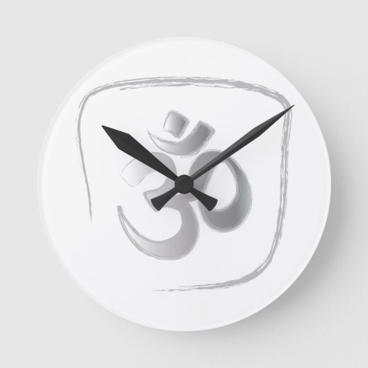 ZIMMER RUNDE WANDUHR (Vorderseite)