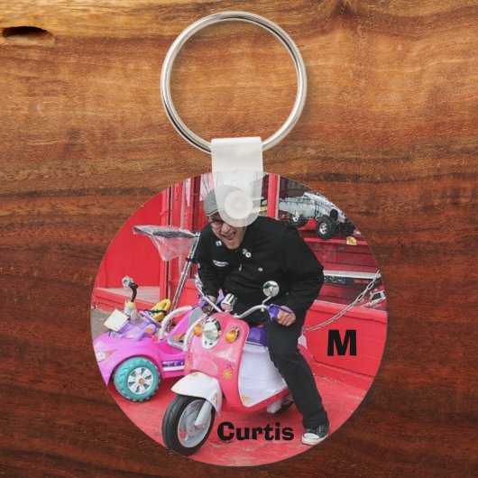 Zimmer Schlüsselanhänger (Vorderseite)