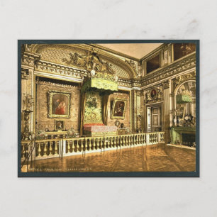 Zimmer von Ludwig XIV., Versailles, Frankreich kla Postkarte