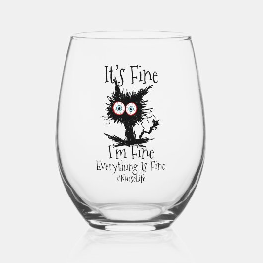 Zimmer Weinglas Ohne Stiel (Vorderseite)