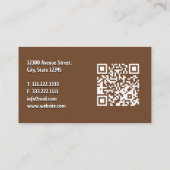 🚧 Zimmerei QR Visitenkarte (Rückseite)