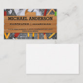 Zimmereinrichtung | Holzmetall Visitenkarte (Vorne/Hinten)