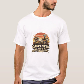 Zimmererleben Sägemehl in meinen Adern Vintage T-Shirt
