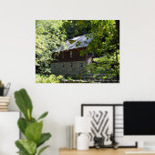 Zimmerman mill, Minisink Hills Pa Poster (Heimbüro)
