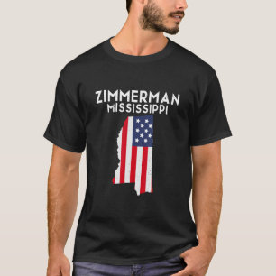 Zimmerman Minnesota USA Staat America Travel Minne T-Shirt