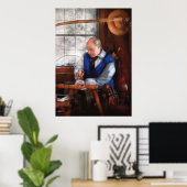 Zimmermann - Der Woodturner Poster (Heimbüro)