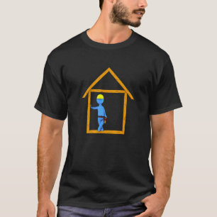 Zimmermann Holzarbeiter T-Shirt