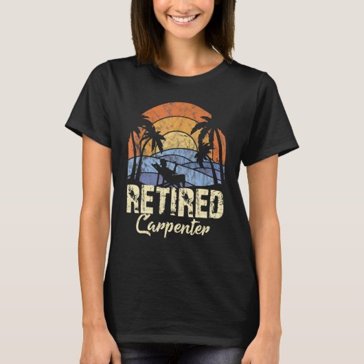 Zimmermann im Ruhestand T-Shirt (Vorderseite)