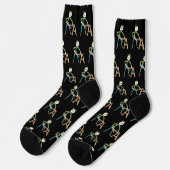 Zimmermann Stickman Socken (Linkes Detail)