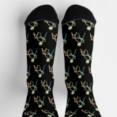 Zimmermann Stickman Socken (Oben)