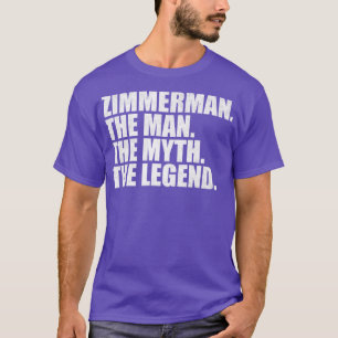 ZimmermanZimmerman Familienname Zimmerman Nachname T-Shirt