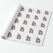 Zimmernummer 256 geschenkpapier (Ungerollt)