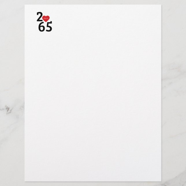 Zimmernummer 256 in   briefbogen (Vorderseite)