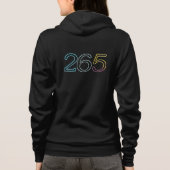  Zimmernummer 256 in  Hoodie (Rückseite)