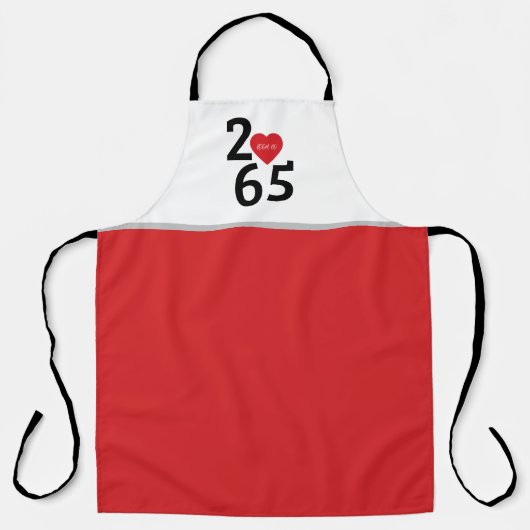 Zimmernummer 256 in schürze (Vorderseite)