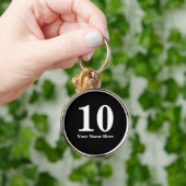 Zimmernummer-Schlüsselanhänger für Schlüsselanhänger (Hand)