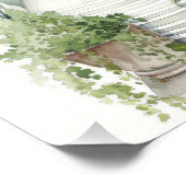 Zimmerpflanzen Fotodruck (Ecke)