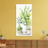 Zimmerpflanzen Leinwanddruck (Insitu (Wohnzimmer))