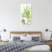 Zimmerpflanzen Leinwanddruck (Insitu (Schlafzimmer))