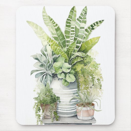 Zimmerpflanzen Mousepad (Vorne)