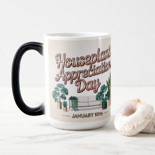Zimmerpflanzen-Schätztag 10. Januar MorphingMug Verwandlungstasse