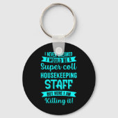 Zimmerservice Housekeeper Reinigung Lover Grap Schlüsselanhänger (Vorderseite)