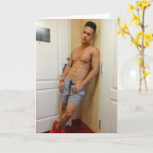 Zimmerservice Karte (Gelbe Blume)