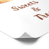 Zimt Babydusche Süßigkeiten & Leckereien Poster (Ecke)