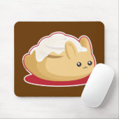 Zimt-Brötchen Mousepad (Mit Mouse)