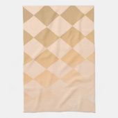 Zimt-Diamant Handtuch (Vertikal)