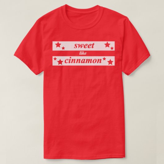 Zimt süß T-Shirt (Design vorne)