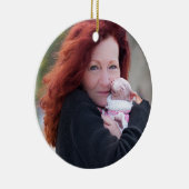 Zimt u. Rosie Verzierung Keramik Ornament (Rechts)