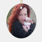 Zimt u. Rosie Verzierung Keramik Ornament (Links)