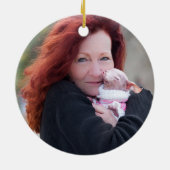 Zimt u. Rosie Verzierung Keramik Ornament (Hinten)