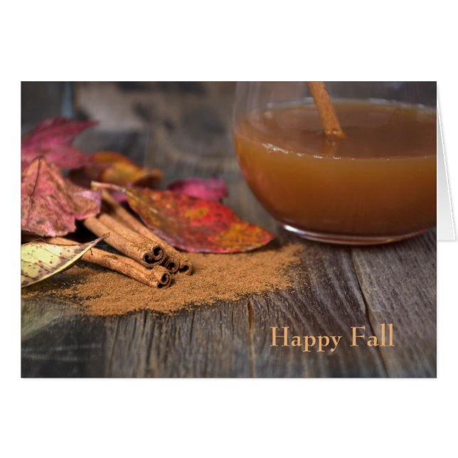 Zimt und Apfelwein (Vorderseite (Horizontal))