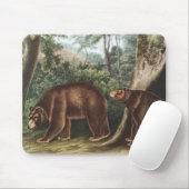 Zimtbär (Ursus Americanus var. Cinnamonum) Mousepad (Mit Mouse)