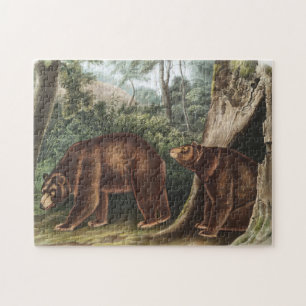 Zimtbär (Ursus Americanus var. Cinnamonum) Puzzle