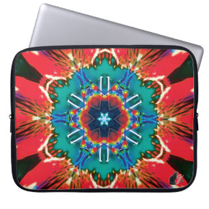 Zimtblütiges Kaleidoskop 38cm Laptopschutzhülle