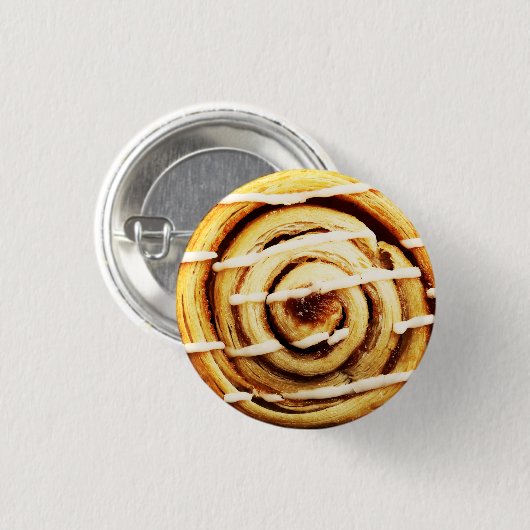 Zimtgebäck Button (Vorne & Hinten)