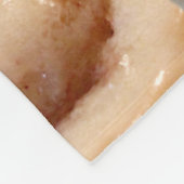 Zimtgebäck-Glück Fleecedecke (Ecke)