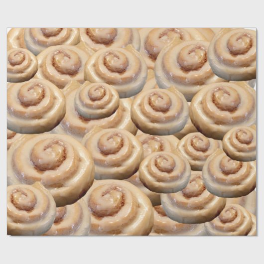 Zimtgebäck-Glück Geschenkpapier (Flach)