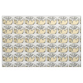 Zimtgebäck-Honig-Brötchen-niedlicher Stoff (Fat Quarter (45,7 x 55,9 cm))