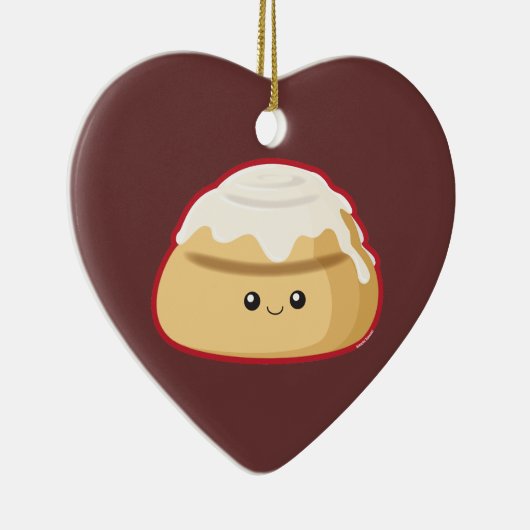 Zimtgebäck Keramik Ornament (Rechts)