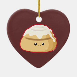 Zimtgebäck Keramik Ornament